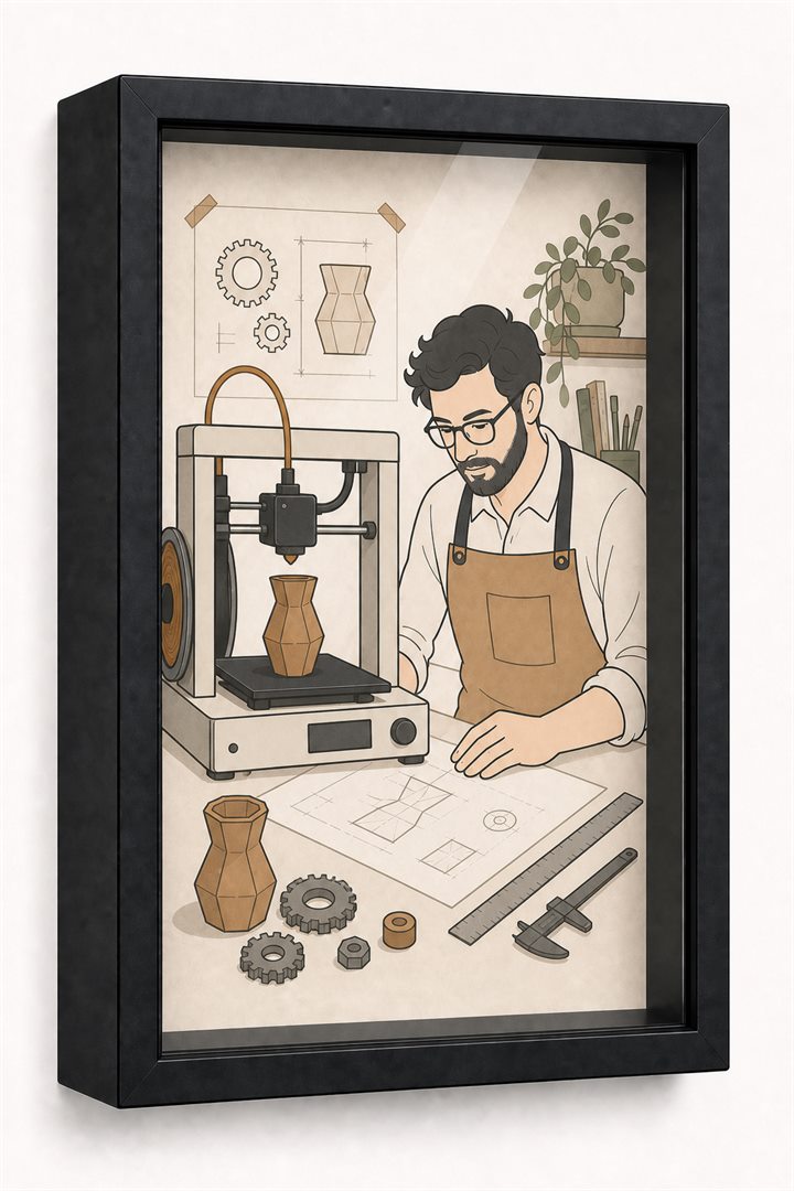 Framed symbolic parts layout for the Hardware Bundle